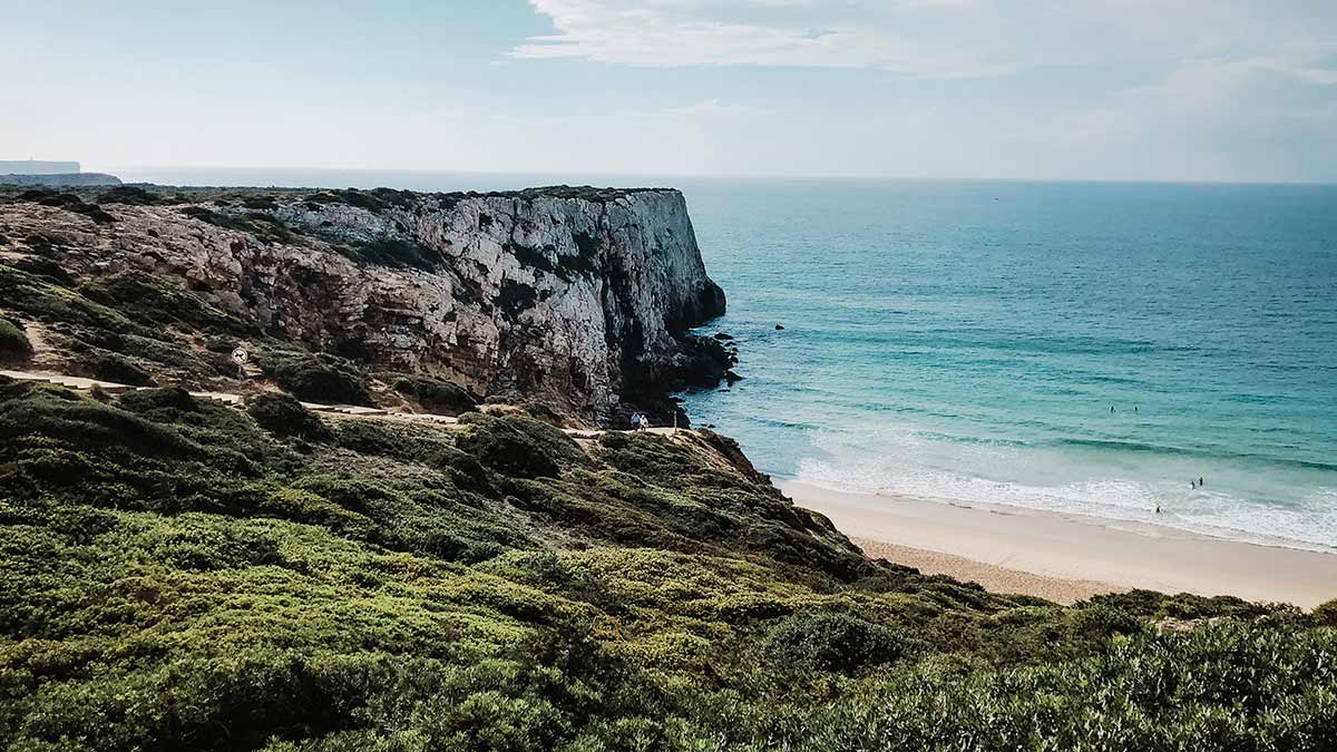 Incredible Cliffs And Waves To Surf At Beliche Beach